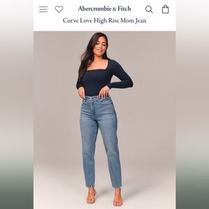 Abercrombie curve love - mom Jean